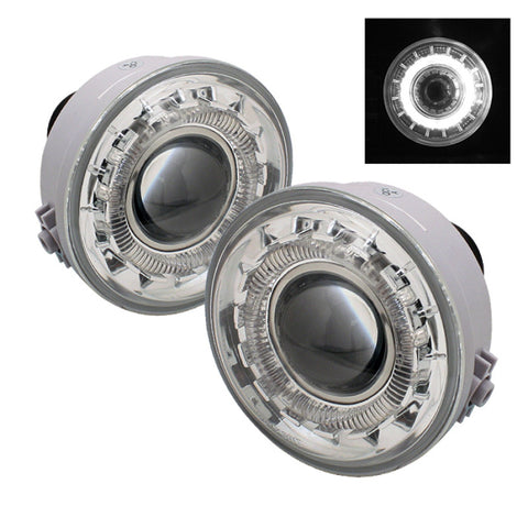 Spyder Ford F150 06-10 Halo Projector Fog Lights w/swch Clear FL-P-FF15006-HL - 5021304