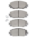 R1 06-19 Toyota Prius C Front Semi Met Brake Pads - 2311-1184-00