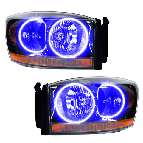 Oracle 06 Dodge Ram SMD HL - Black - ColorSHIFT w/o Controller - 7033-334