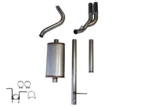 JBA 19-20 Chevy/GMC 1500 5.3L L82/L84 304SS Dual Side Exit Cat-Back Exhaust System - 30-3055