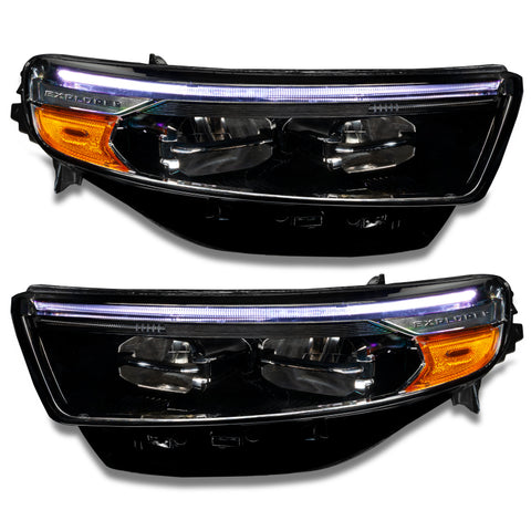 Oracle 20-22 Ford Explorer Dynamic RGB Headlight DRL Kit - ColorSHIFT - w/ RF Controller - 1472-330