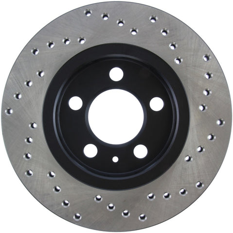 StopTech 03-05 VW Golf GTi (vented rear discs) Drilled Right Rear Rotor - 128.33069R