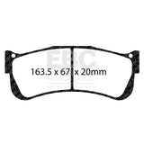 EBC Racing Brembo XA3.02.31 SR-11 Sintered Race Brake Pads - DP8079.25SR11