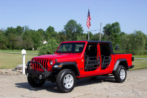 Fishbone Offroad 2018+ Jeep Wrangler JL Front/Rear Tube Doors - FB24086