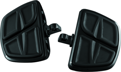 Kuryakyn Kinetic Mini Boards With Adapter Black - 7612