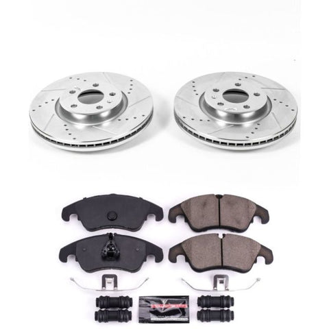 Power Stop 12-16 Audi A4 Front Z23 Evolution Sport Brake Kit - K6133