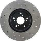 StopTech 04-08 Acura TL/TL-S Brembo Cryo Drilled Right Front Rotor - 128.40062CR