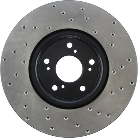 StopTech 04-08 Acura TL/TL-S Brembo Cryo Drilled Right Front Rotor - 128.40062CR