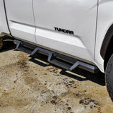 Westin/HDX 2022 Toyota Tundra Double Cab Drop Nerf Step Bars - Textured Black - 56-14225