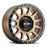 Method MR305 NV HD 18x9 +18mm Offset 8x6.5 130.81mm CB Method Bronze/Black Street Loc Wheel - MR30589080918H