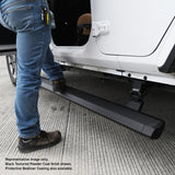 RealTruck 07-17 Jeep Wrangler 4dr VoltStep Electric Running Board Kit (Cut Req.) - Bedliner Coating - 20450572T