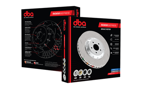 DBA 2004+ STi Front Slotted 5000 Series Replacement Rotor Rings - DBA5654.1S