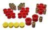 Energy Suspension 90-96 Nissan 300ZX Red Rear Control Arm Bushing Set - 7.3116R