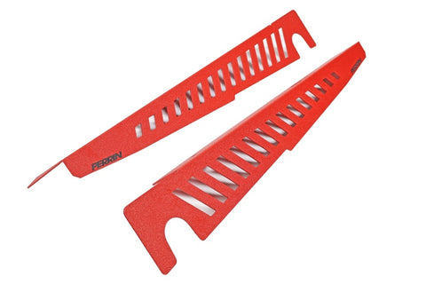 PERRIN 22-26 Subaru WRX Fender Shroud Set - Red - PSP-ENG-551RD