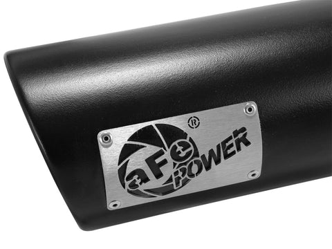 aFe Power 09-15 Dodge Ram 3.0L/5.7L Black Exhaust Tip Upgrade - 49C42046-B