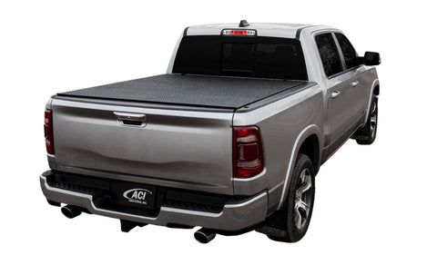 Access LOMAX Tri-Fold Cover 2019 Dodge Ram 1500 5Ft 7 In Box (Exc 2019 Classic) - Blk Diamond Mist - B0040059