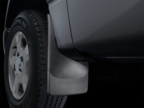 WeatherTech 14+ Ford Transit No Drill Rear Mudflaps (Will Not Fit Dually) - 120051