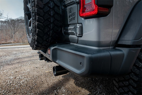 Corsa 18-21 Jeep Wrangler JLU 3.6L 2.75in Sport Cat-Back Exhaust w/ 4in Black Tips - 21124BLK