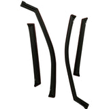 Westin 2011-2018 Jeep Grand Cherokee In-Channel Wind Deflector 4pc - Smoke - 72-51487