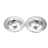 Power Stop 2000 BMW 323i Front Evolution Drilled & Slotted Rotors - Pair - EBR630XPR