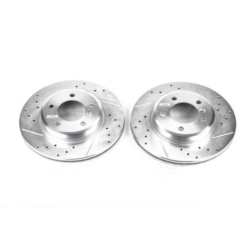Power Stop 2000 BMW 323i Front Evolution Drilled & Slotted Rotors - Pair - EBR630XPR