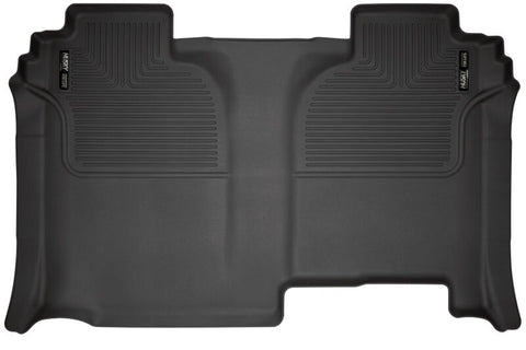 Husky Liners 19-23 GMC Sierra 1500 CC / 20-23 Sierra 2500/3500 HD CC w/o Store Box 2nd Seat Lner BLK - 52051