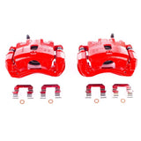 Power Stop 05-09 Hyundai Tucson Front Red Calipers w/Brackets - Pair - S2996