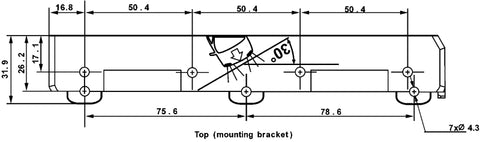 Hella 30 Deg 12V Daytime Running Light Kit - 980850801