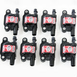 Granatelli 14-23 GM LT Malevolent Coil Packs - Black (Set of 8 ) - 28-0514-CPM