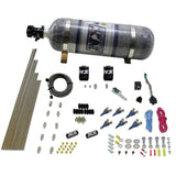 Nitrous Express 6 Cyl Gas Nitrous Kit (150-375HP) w/Composite Bottle - 80006-12
