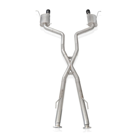 Stainless Works 11-20 Dodge Durango 5.7L 3in Redline Catback w/4in Black Tips - DUR11CBR-B