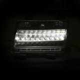 ANZO 18-19 Jeep Wrangler JL Halogen Chrome Clear w/ Sequential Signal - 511083