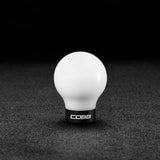 Cobb 07-13 Mazdaspeed3 & 06-07 Mazdaspeed6 Shift Knob - White Knob w/Stealth Black Base - 271350-W-BK