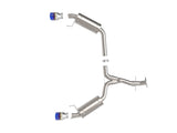 aFe POWER Takeda 06-13 Lexus IS250/IS350 SS Axle-Back Exhaust w/ Blue Flame Tips - 49-36055-L