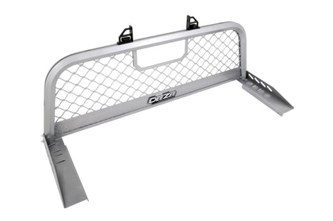 Dee Zee Universal Aluminum Front Truck Cargo Management Cab Rack Silver Mesh - DZ95050R