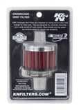 K&N 3/4 inch ID 2 inch OD 1.5 inch H Clamp On Crankcase Vent Filter - 62-1360