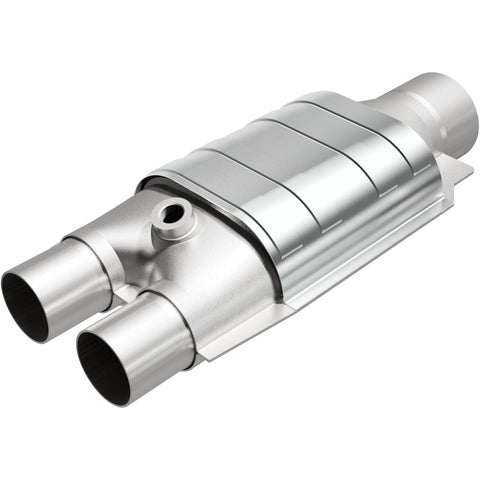 MagnaFlow Universal Catalytic Converter 3 inch/2 inch Single/dual with O2 - 51047