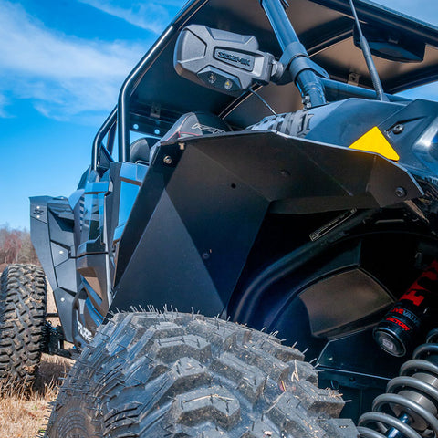 Seizmik 14-22 Polaris RZR XP 1000/ Turbo S/4 HDPE Fender Flares Kit - Black - 67-10007KIT