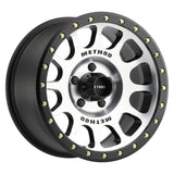 Method MR305 NV 17x8.5 0mm Offset 5x150 116.5mm CB Machined/Black Street Loc Wheel - MR30578558300