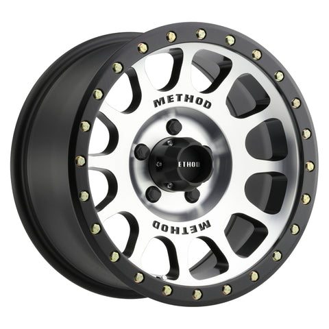 Method MR305 NV 16x8 0mm Offset 5x4.5 83mm CB Machined/Black Street Loc Wheel - MR30568012300
