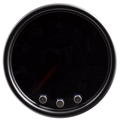 Autometer Spek-Pro Gauge Tach 2 1/16in 8K Rpm W/ Shift Light & Peak Mem Blk/Smoke/Blk - P33452