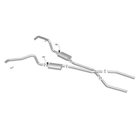 MagnaFlow Sys C/B 67-72 F-Body 2.50inch w/Tru-X - 15896