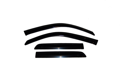 AVS 03-09 Toyota 4Runner Ventvisor Outside Mount Window Deflectors 4pc - Smoke - 94924