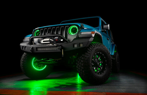 ORACLE Lighting LED Illuminated Wheel Rings - ColorSHIFT RGB+W - 4215-339