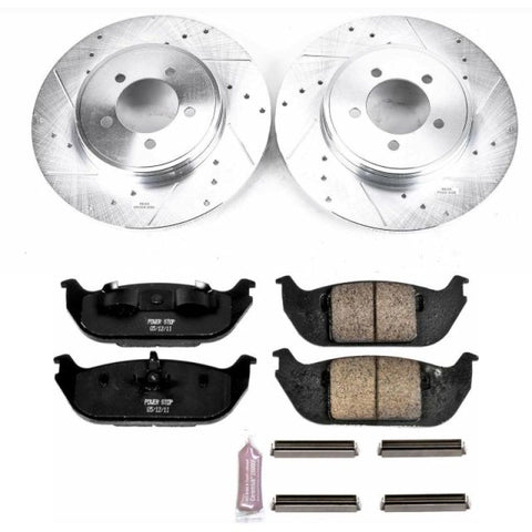Power Stop 03-05 Lincoln Aviator Rear Z23 Evolution Sport Brake Kit - K3025