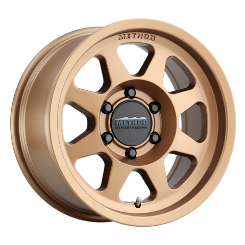 Method MR701 17x8.5 0mm Offset 6x5.5 106.25mm CB Method Bronze Wheel - MR70178560900