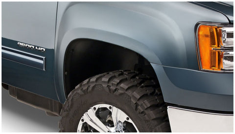 Bushwacker 07-14 GMC Sierra 2500 HD Extend-A-Fender Style Flares 2pc - Black - 40107-02
