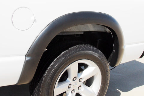 Lund 02-08 Dodge Ram 1500 SX-Sport Style Textured Elite Series Fender Flares - Black (2 Pc.) - SX203TB