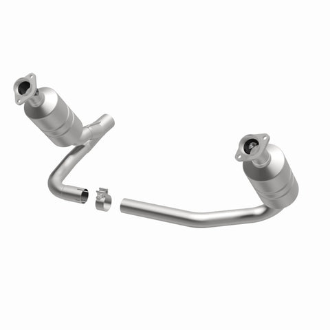 MagnaFlow DF Cat. Conv 07-09 Dodge Dakota 3.7L/4.7L /07-09 Mitsubishi Raider 3.7L Y-Pipe Assembly - 49849