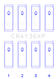 King Nissan SR20DE/DET RWD (2.0L) (Size STD) Performance Rod Bearing Set - CR4136XP